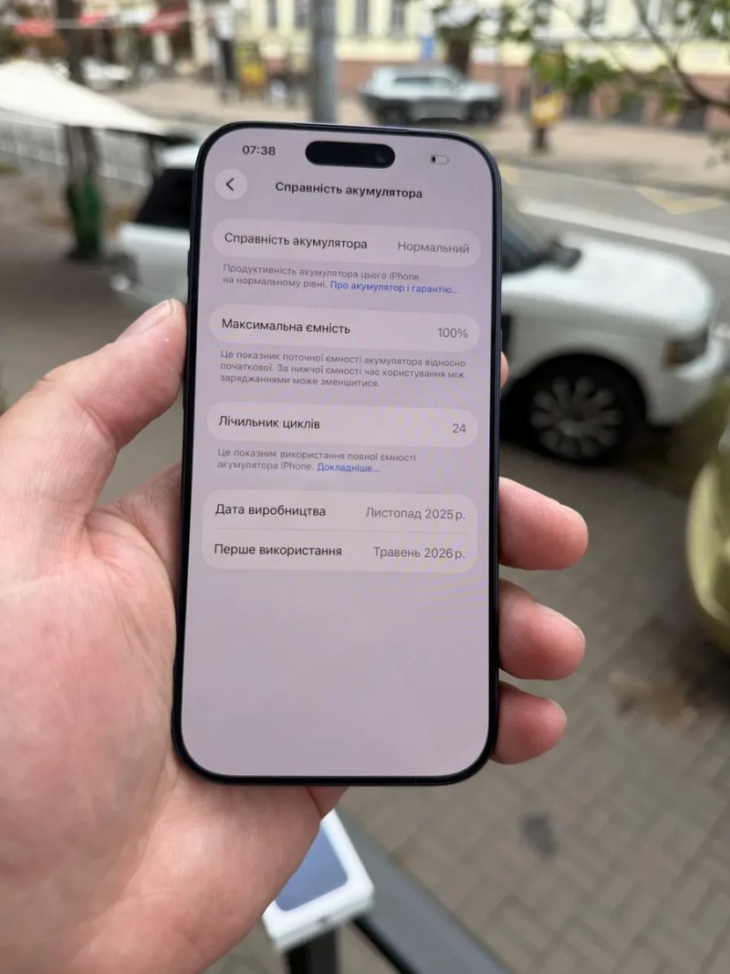 Open Box iPhone 17 Pro 256Gb Deep Blue (24 цикли) — фото 8