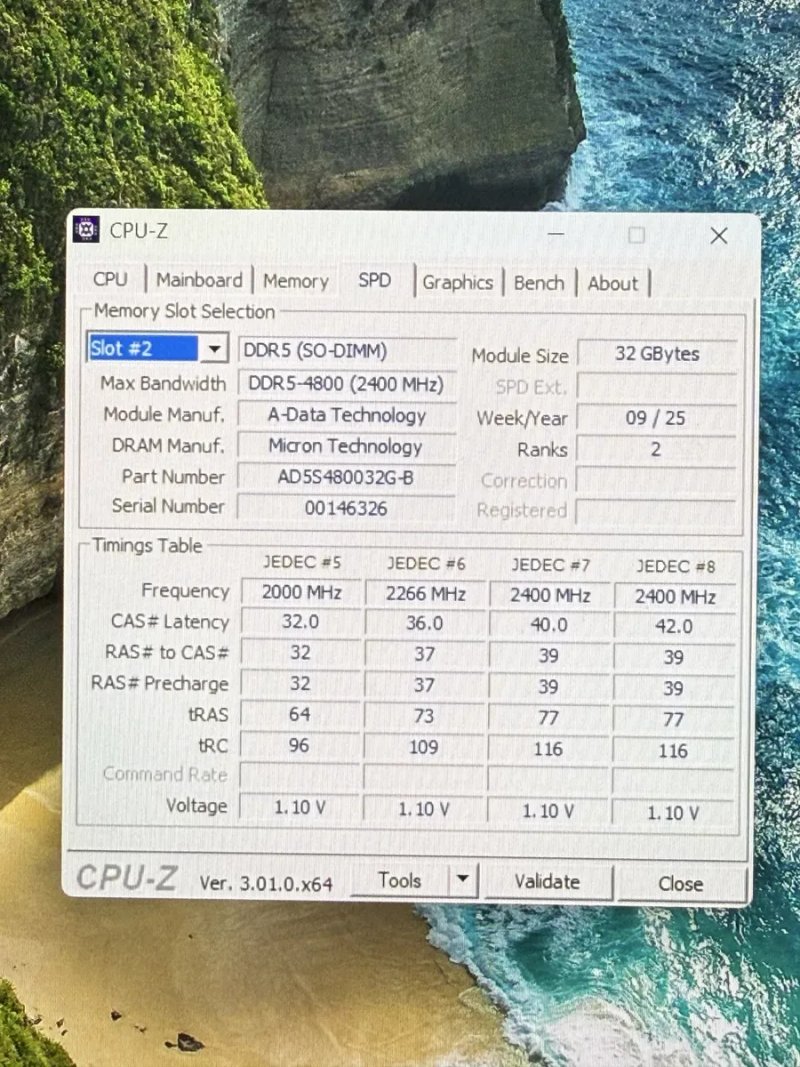 Оперативна памʼять Adata  64gb 2x32gb 4800mhz cl40 — фото 2