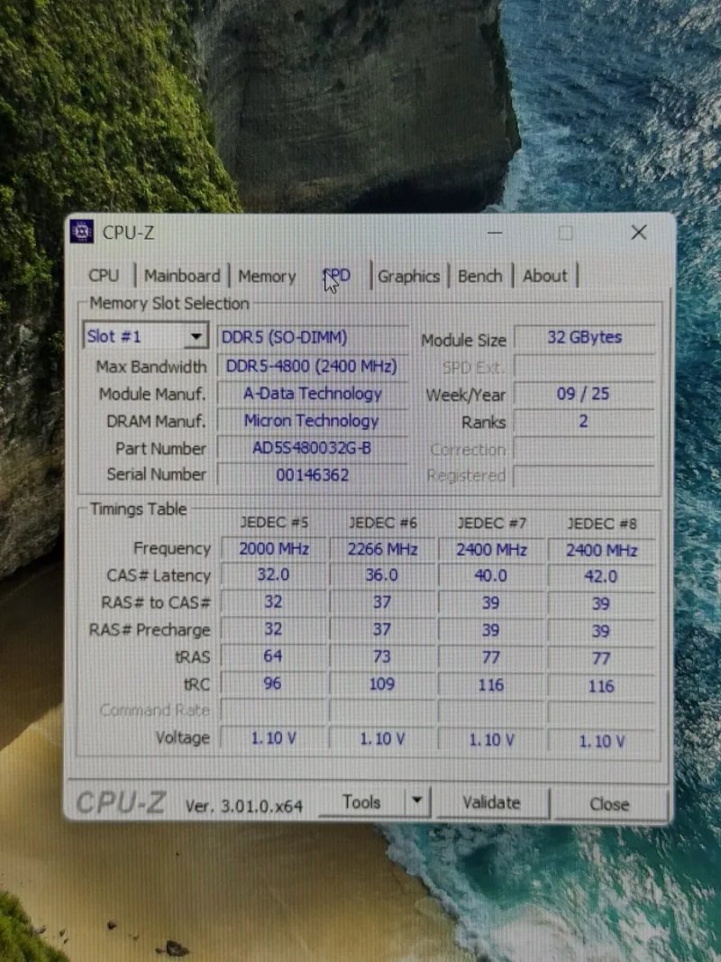Оперативна памʼять Adata  64gb 2x32gb 4800mhz cl40 — фото 3