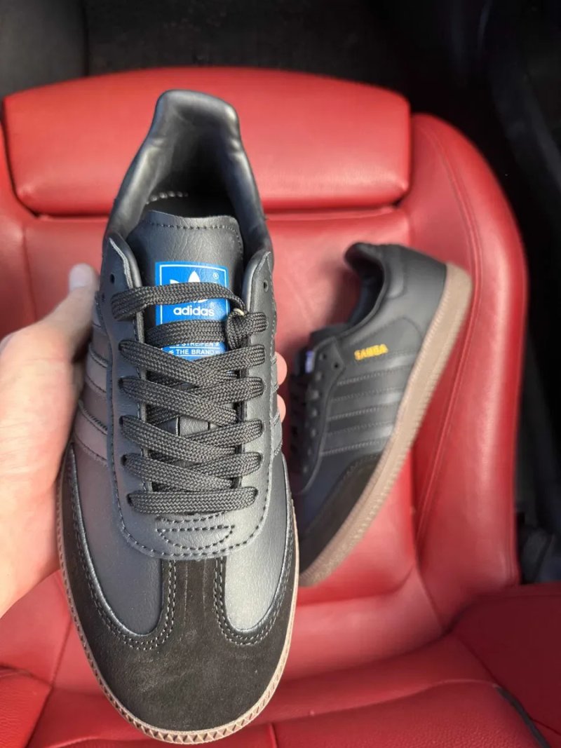 (ОПЛАТА ПІСЛЯ ОГЛЯДУ)Adidas Samba Black Brown Адідас Самба Коричнево-чорні — фото 3