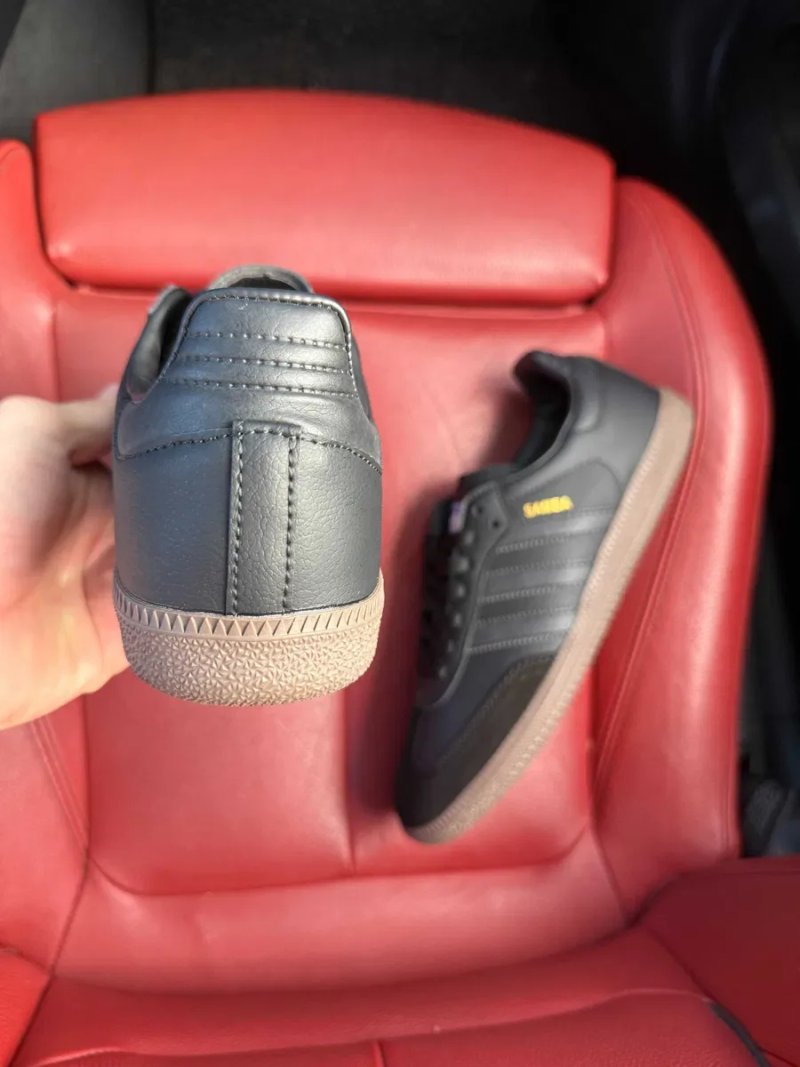 (ОПЛАТА ПІСЛЯ ОГЛЯДУ)Adidas Samba Black Brown Адідас Самба Коричнево-чорні — фото 5
