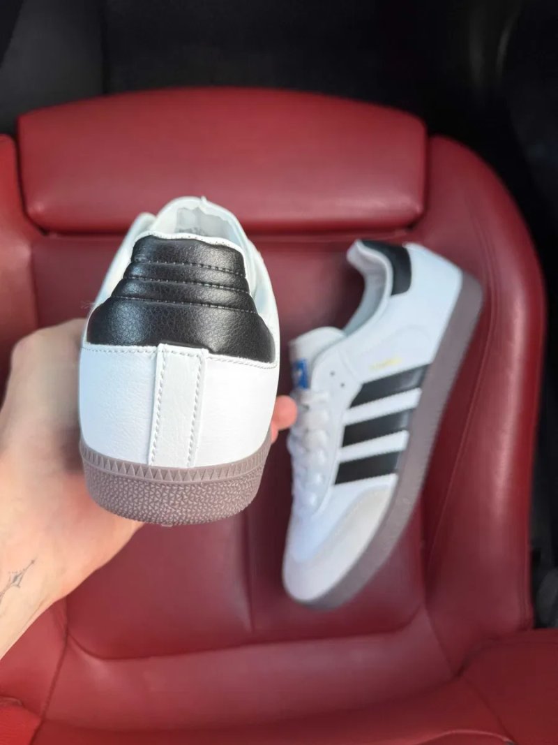 (ОПЛАТА ПІСЛЯ ОГЛЯДУ)Adidas Samba Black White Адідас Самба Чорно-білі — фото 5