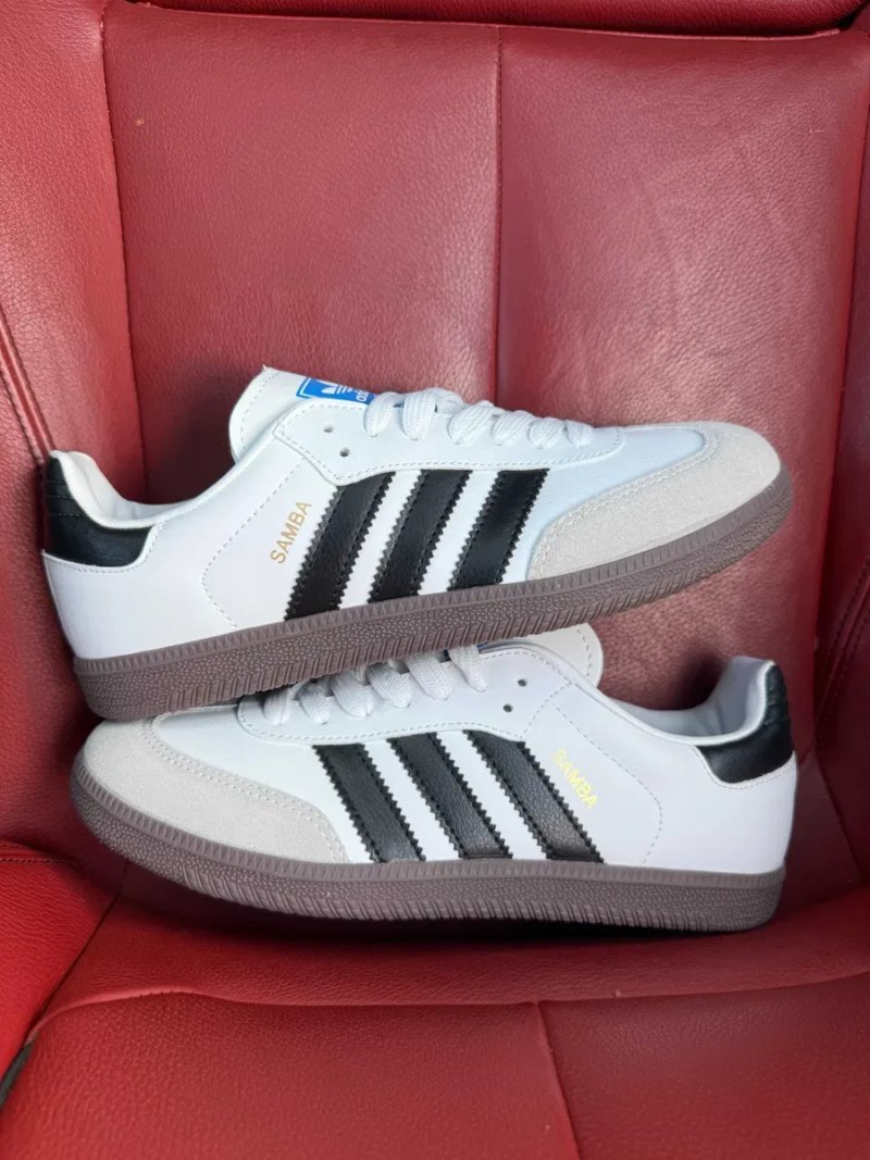 (ОПЛАТА ПІСЛЯ ОГЛЯДУ)Adidas Samba Black White Адідас Самба Чорно-білі — фото 8