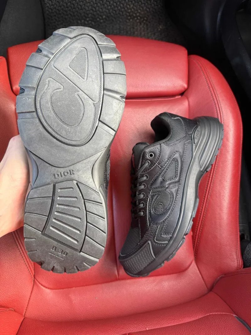 (ОПЛАТА ПІСЛЯ ОГЛЯДУ)Dior B30 x Stone Island All Black Діор Б30 х Стон Айленд Чорні — фото 5