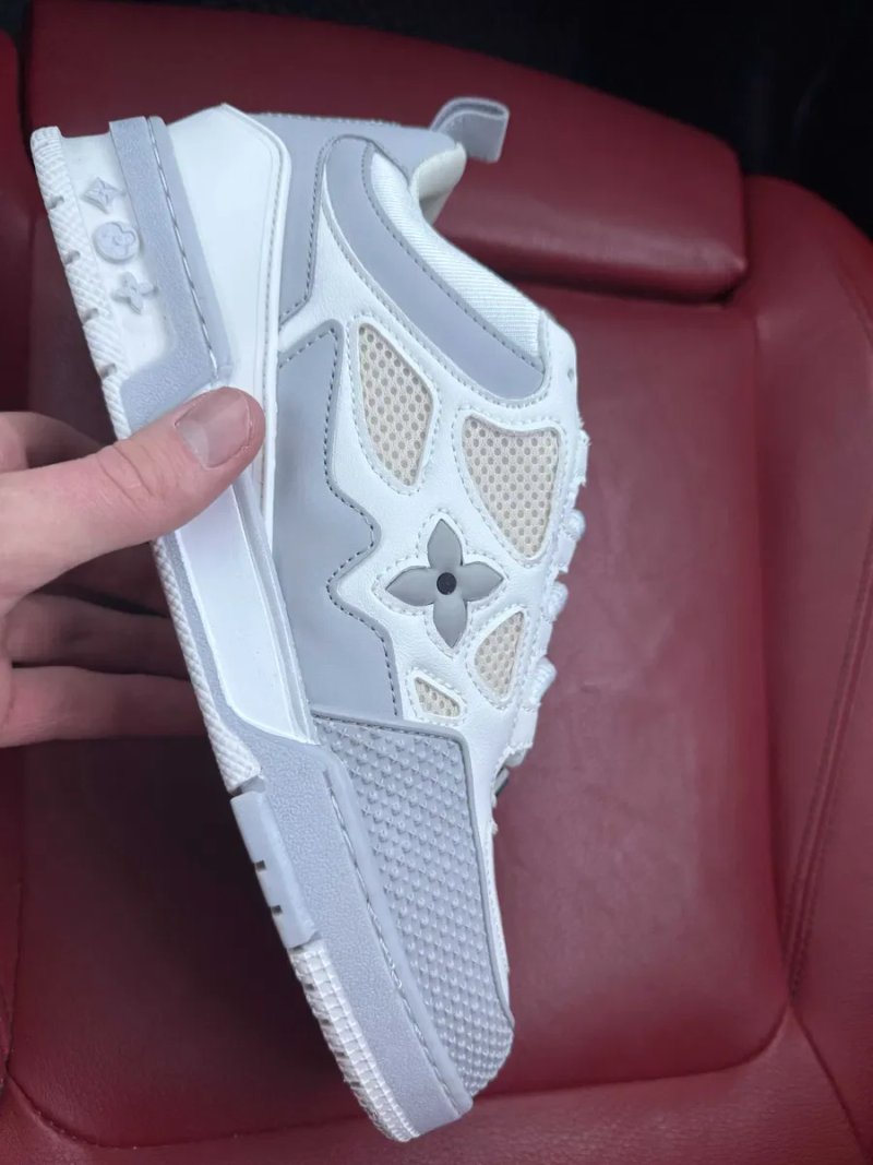 (ОПЛАТА ПІСЛЯ ОГЛЯДУ)Louis Vuitton Skate White Grey Луї Вітони Скейт — фото 3
