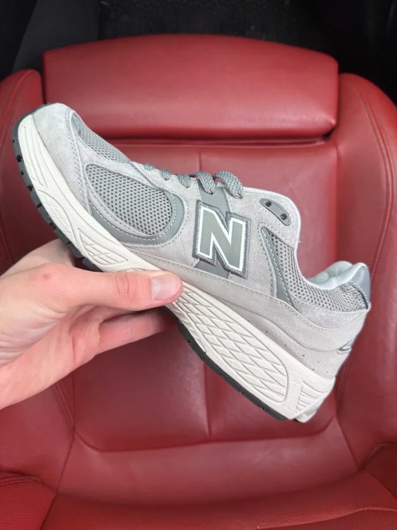 (ОПЛАТА ПІСЛЯ ОГЛЯДУ)New Balance 2002R Grey White Нью Беленс 2002Р Біло-сірі — фото 5