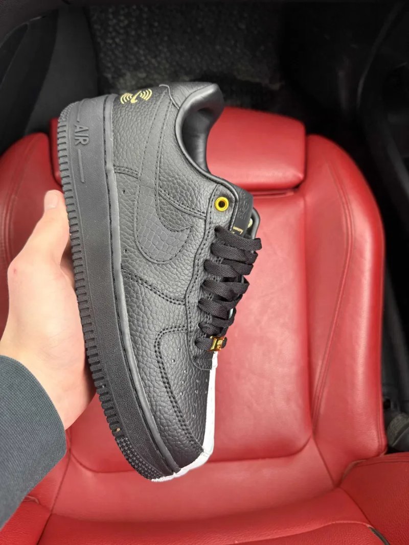 (ОПЛАТА ПІСЛЯ ОГЛЯДУ)Nike Air Force 1 Anniversary Edition Black White — фото 2