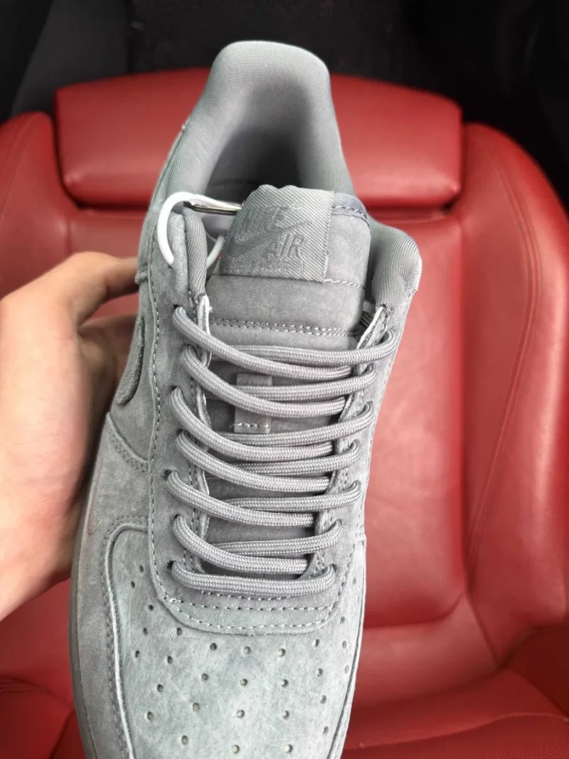 (ОПЛАТА ПІСЛЯ ОГЛЯДУ)Nike Air Force 1 Low x Supreme Grey Найк Аір Форс 1 Лоу х Супрім Сірі — фото 4