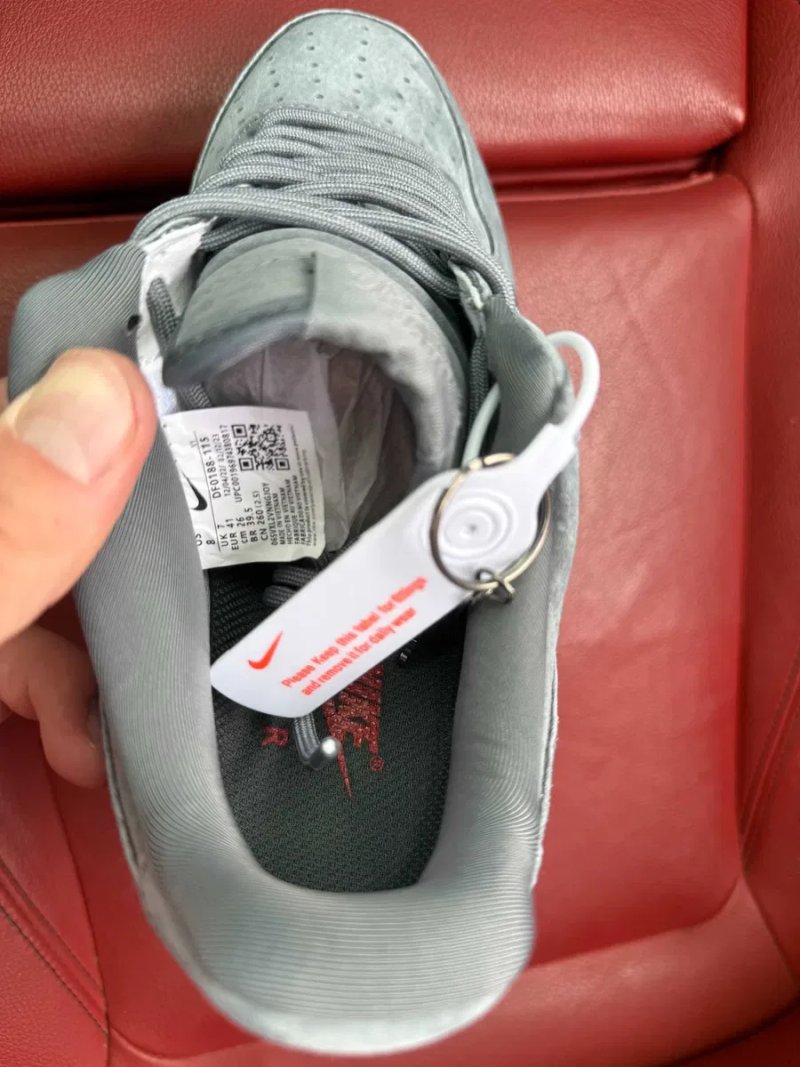 (ОПЛАТА ПІСЛЯ ОГЛЯДУ)Nike Air Force 1 Low x Supreme Grey Найк Аір Форс 1 Лоу х Супрім Сірі — фото 8