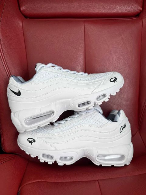 (ОПЛАТА ПІСЛЯ ОГЛЯДУ)Nike Air Max 95 Corteiz White Найк Аір Макс 95