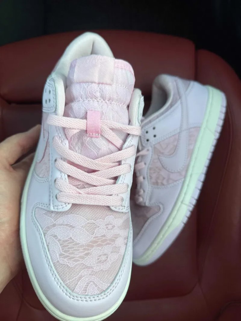(ОПЛАТА ПІСЛЯ ОГЛЯДУ)Nike SB Dunk Low Lace Pack Regal Pink Найк СБ Данк Лов Лейс Пак Регал Рожеві — фото 3