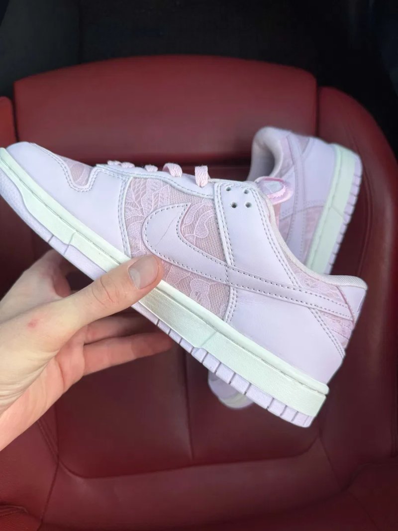 (ОПЛАТА ПІСЛЯ ОГЛЯДУ)Nike SB Dunk Low Lace Pack Regal Pink Найк СБ Данк Лов Лейс Пак Регал Рожеві — фото 4