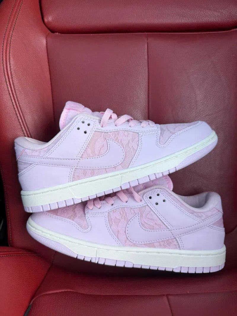 (ОПЛАТА ПІСЛЯ ОГЛЯДУ)Nike SB Dunk Low Lace Pack Regal Pink Найк СБ Данк Лов Лейс Пак Регал Рожеві — фото 8