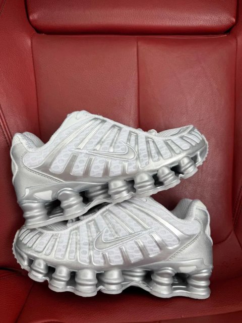 (ОПЛАТА ПІСЛЯ ОГЛЯДУ)Nike Shox TL Metallic Silver Найк Шокс ТЛ Срібні