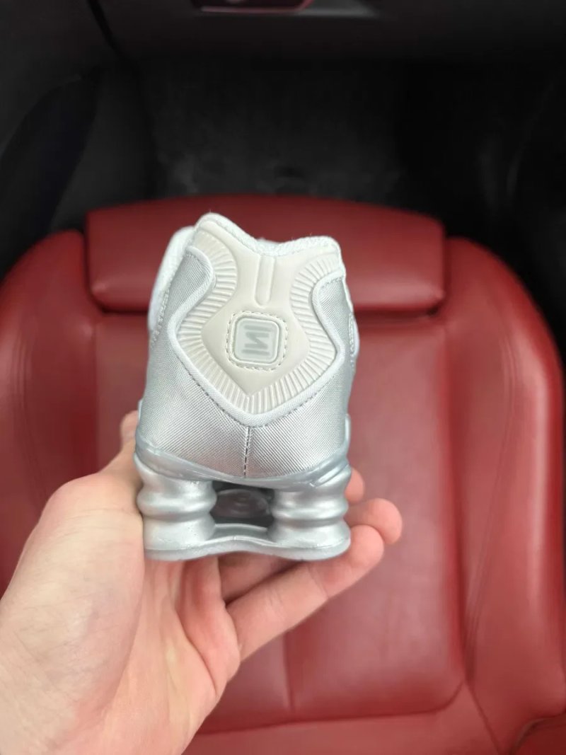 (ОПЛАТА ПІСЛЯ ОГЛЯДУ)Nike Shox TL Metallic Silver Найк Шокс ТЛ Срібні — фото 5