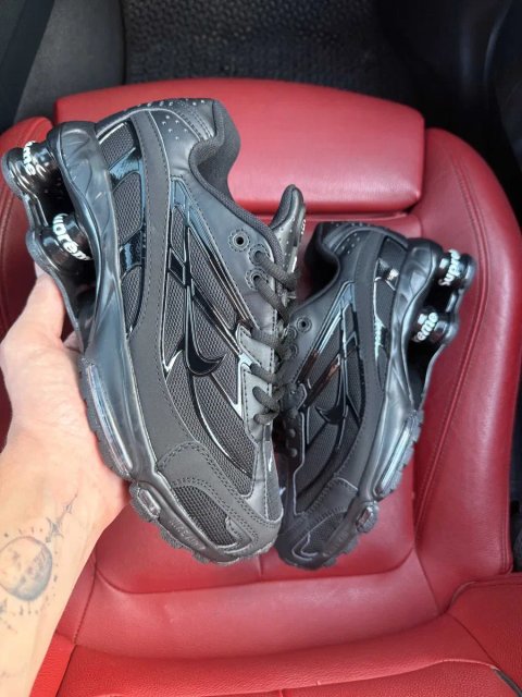 (ОПЛАТА ПІСЛЯ ОГЛЯДУ)Nike x Supreme Shox Ride 2 All Black Найк х Супрім Шокс Райд 2 Чорні