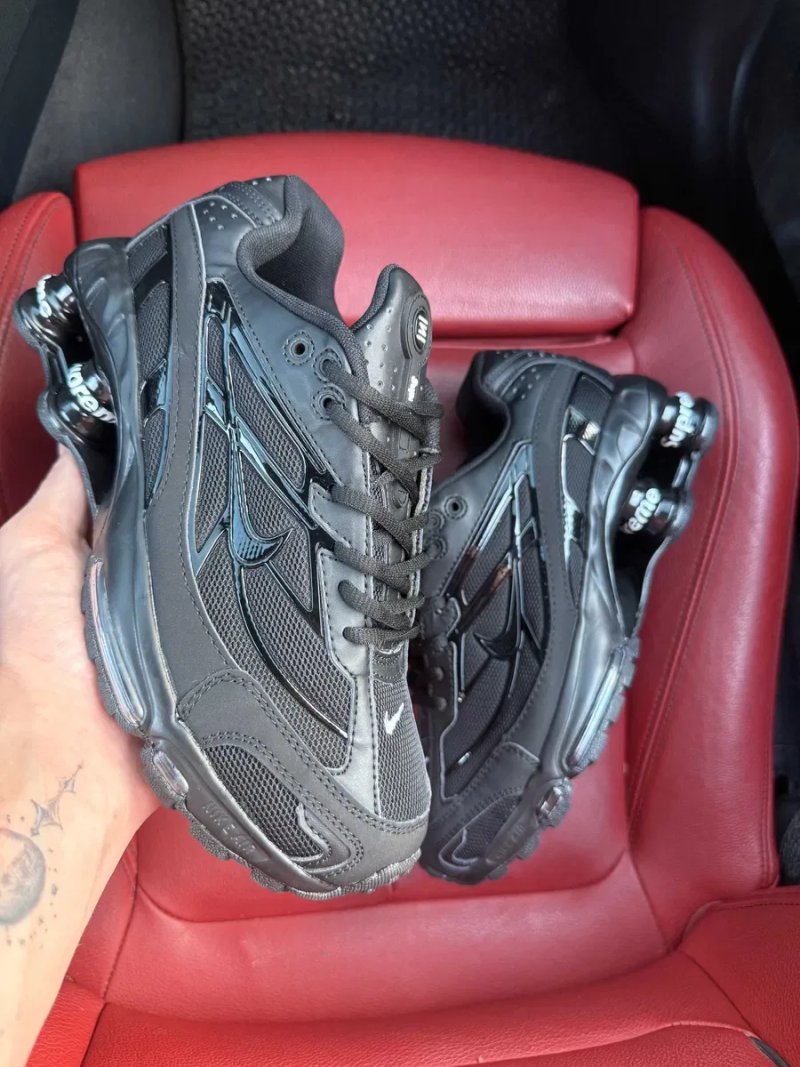 (ОПЛАТА ПІСЛЯ ОГЛЯДУ)Nike x Supreme Shox Ride 2 All Black Найк х Супрім Шокс Райд 2 Чорні — фото 2