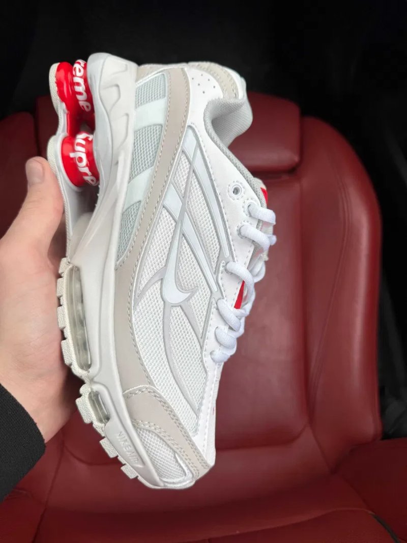 (ОПЛАТА ПІСЛЯ ОГЛЯДУ)Nike x Supreme Shox Ride 2 White Найк х Супрім — фото 2