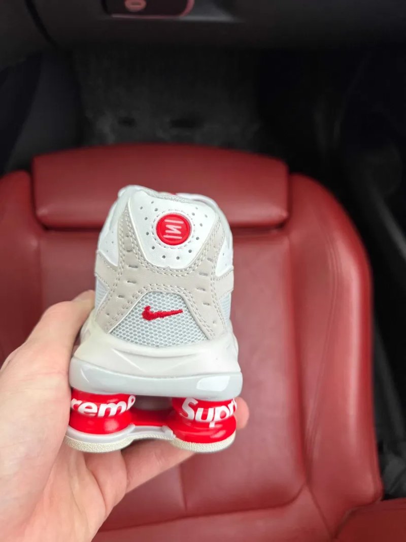 (ОПЛАТА ПІСЛЯ ОГЛЯДУ)Nike x Supreme Shox Ride 2 White Найк х Супрім — фото 4