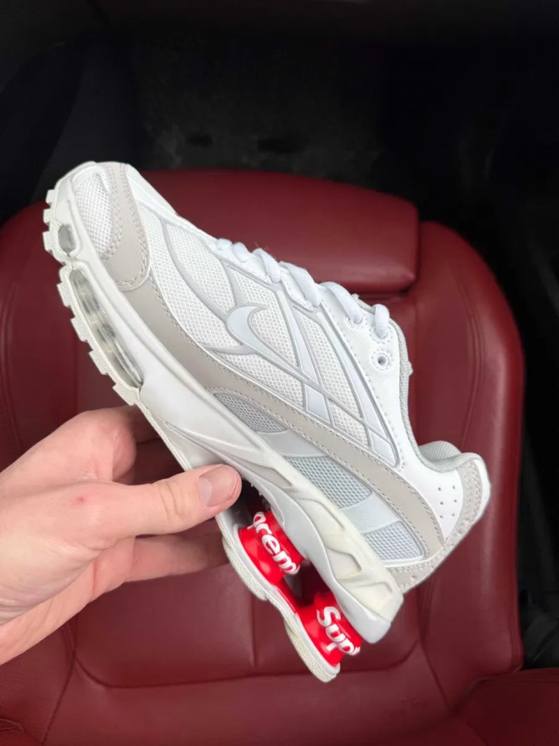 (ОПЛАТА ПІСЛЯ ОГЛЯДУ)Nike x Supreme Shox Ride 2 White Найк х Супрім — фото 5