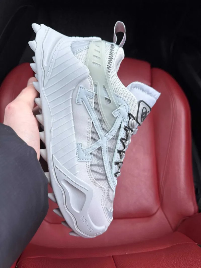 (ОПЛАТА ПІСЛЯ ОГЛЯДУ)Off White Odsy 1000 Grey Офф Вайт Одсі — фото 2