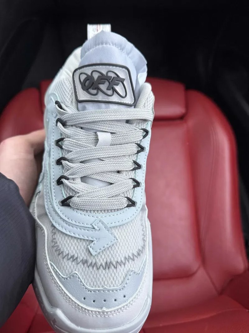 (ОПЛАТА ПІСЛЯ ОГЛЯДУ)Off White Odsy 1000 Grey Офф Вайт Одсі — фото 4