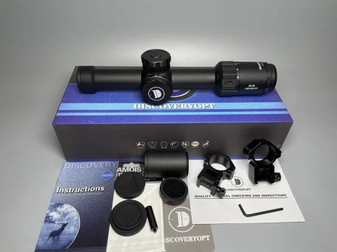 Оптический прицел Discovery ED-AR 1-6x24 FFP Загонник оптичний приціл