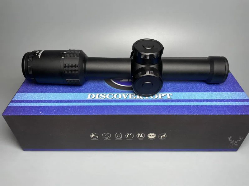 Оптический прицел Discovery ED-AR 1-6x24 FFP Загонник оптичний приціл — фото 3