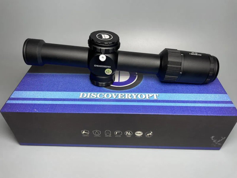 Оптический прицел Discovery ED-AR 1-6x24 FFP Загонник оптичний приціл — фото 5