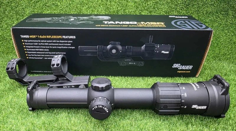 Оптичний приціл Sig Sauer Tango MSR 1-6x24 30MM SFP BDC-6 Оригінал — фото 8