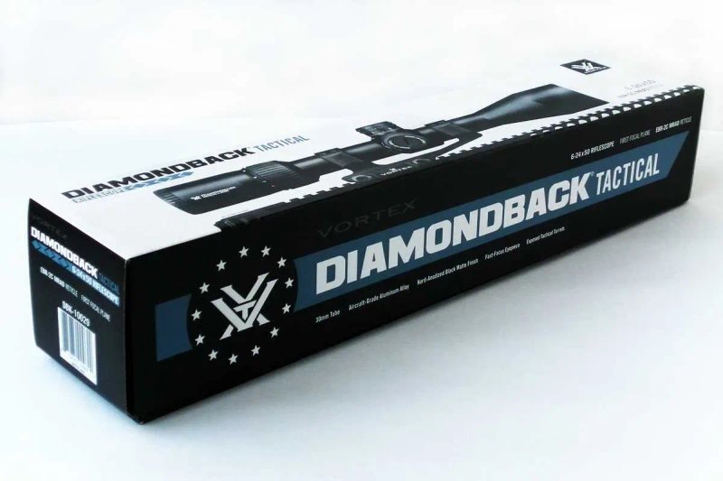 Оптичний приціл Vortex Diamondback 6-24x50 FFP | EBR-2C MRAD, Оригінал — фото 5
