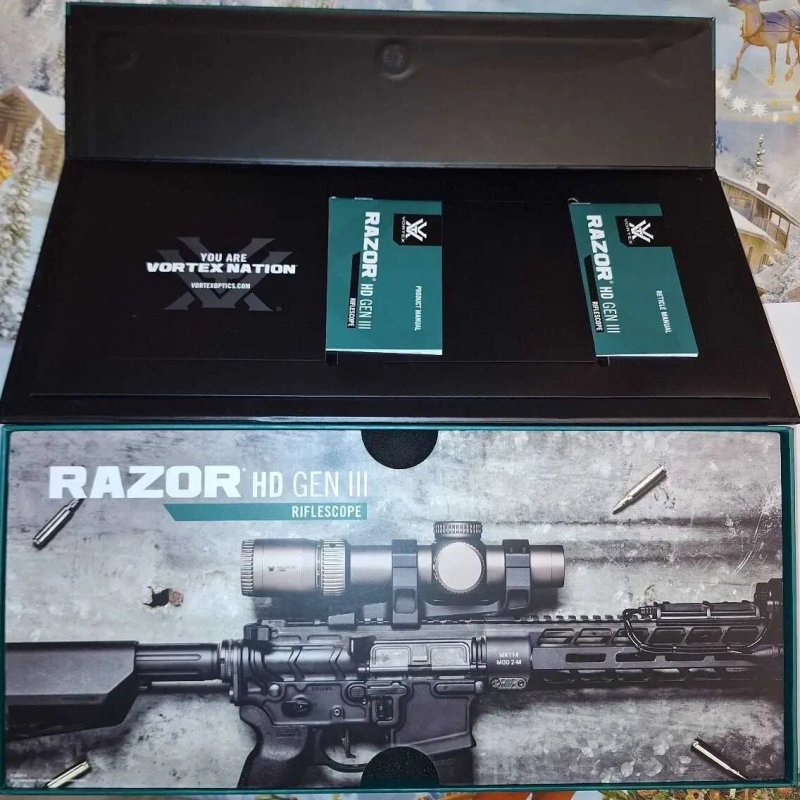 Оптичний приціл Vortex Razor HD Gen III 1-10x24 FFP з сіткою EBR-9 BDC MOA США / Японія — фото 7