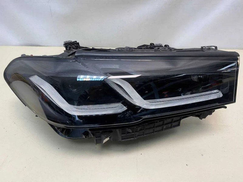 Оптика фара фари BMW 5 G30 F90 LCI shadow adaptive led рест бу оригінал обмін trade in — фото 5