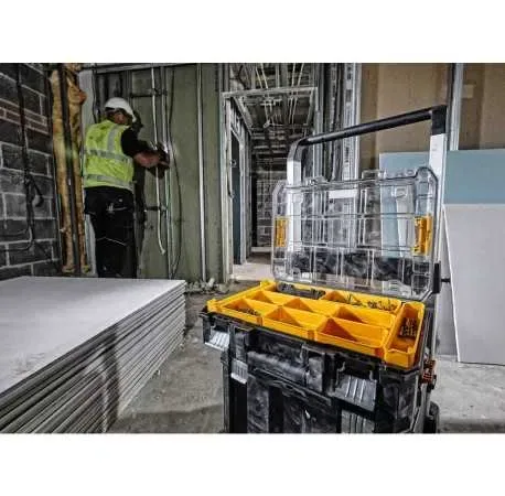 Органайзер DWST82968-1 TSTAK з прозорою кришкою DeWALT — фото 4