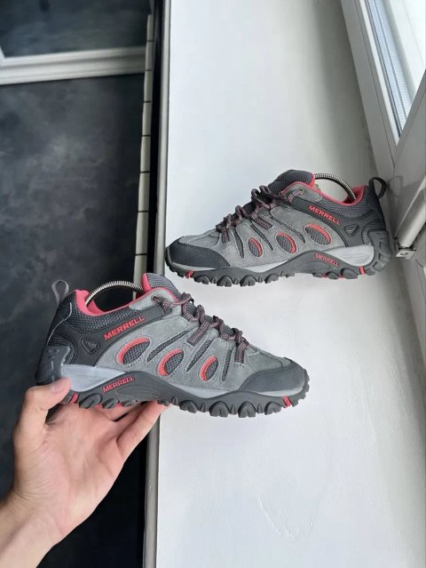 Оригіінал! Merrell  Women’s Hiking Walking Shoes  Grey Red