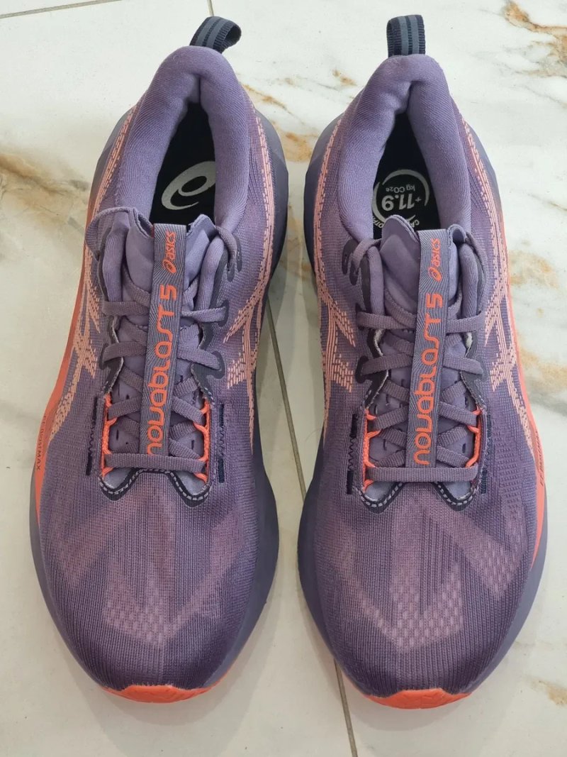 Оригінал 100% чоловічі кросівки asics novablast 5  eur 44.5 — фото 4