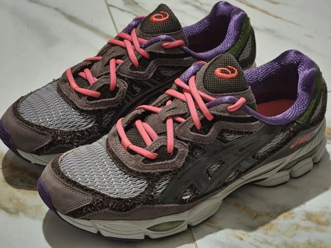 Оригінал 100% чоловічі кросівки Asics Nyc BODEGA  EURO 46