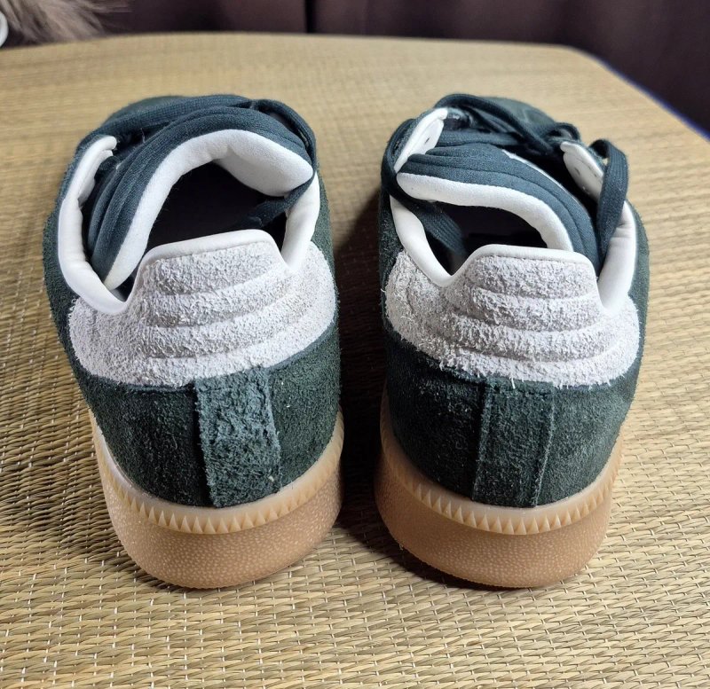 Оригінал 100% Чоловічі кроссівки ADIDAS Originals Samba XLG Shadow Green Chalk White(Розмір 42-26,5см) — фото 5