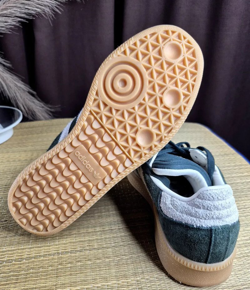 Оригінал 100% Чоловічі кроссівки ADIDAS Originals Samba XLG Shadow Green Chalk White(Розмір 42-26,5см) — фото 6