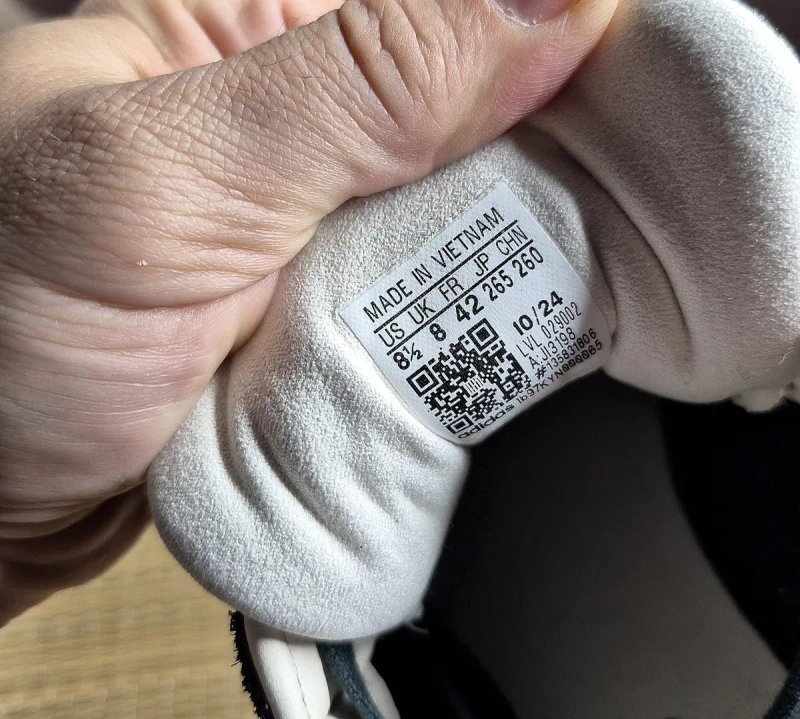 Оригінал 100% Чоловічі кроссівки ADIDAS Originals Samba XLG Shadow Green Chalk White(Розмір 42-26,5см) — фото 7