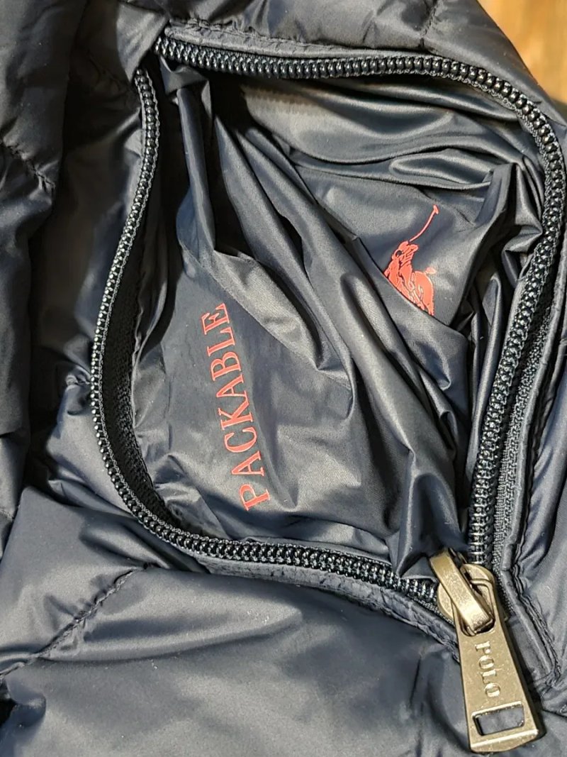 Оригінал 100% чоловічий натуральний пуховик polo ralph lauren xxl 3xl — фото 4