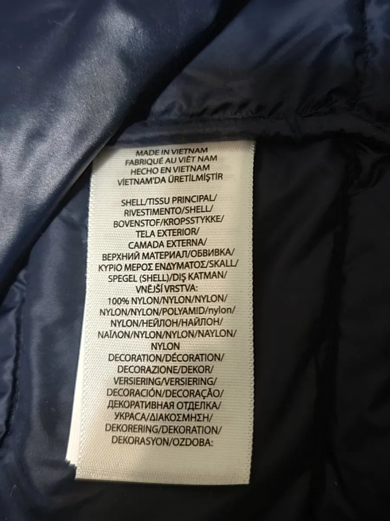 Оригінал 100% чоловічий натуральний пуховик polo ralph lauren xxl 3xl — фото 6