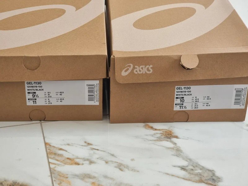 Оригінал 100% кросівки asics gel-1130   euro  43.5 / 44 — фото 8