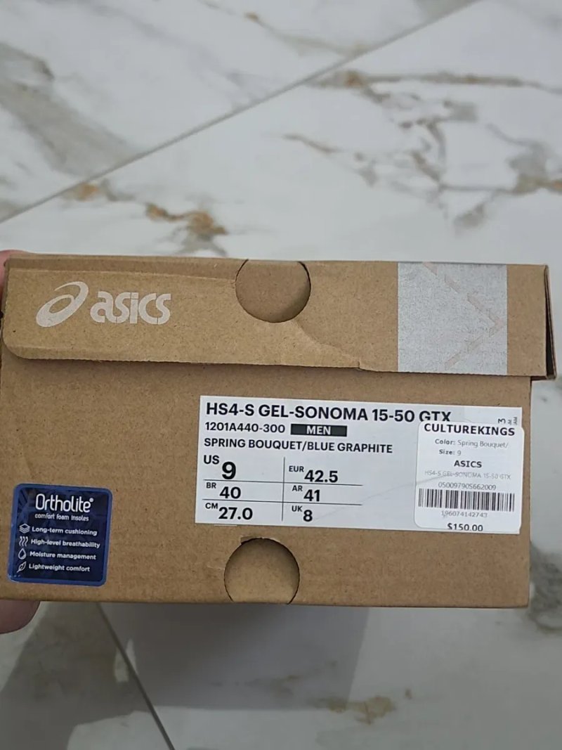 Оригінал 100% кросівки ASICS Gel Sonoma 15-50 GORE-TEX   EURO 42.5 — фото 8