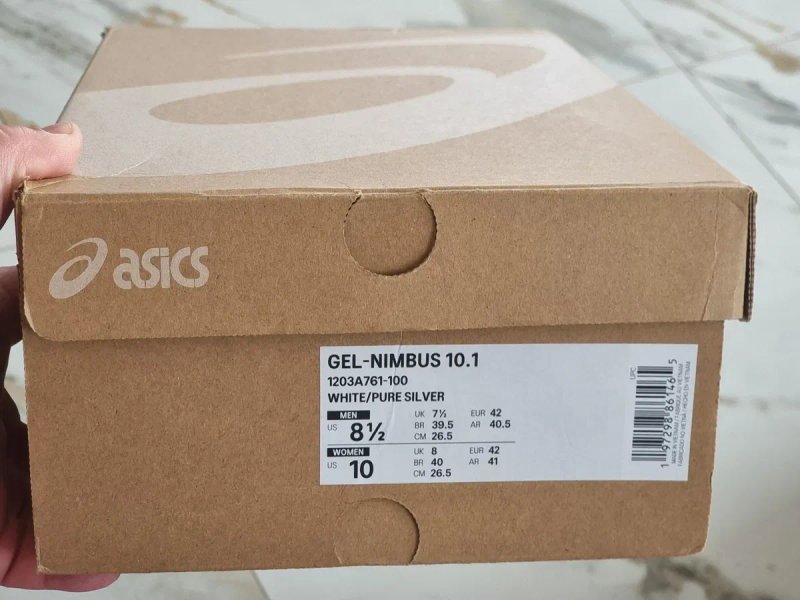 Оригінал 100% кросівки asics nimbus 10.1  eur 42 — фото 8