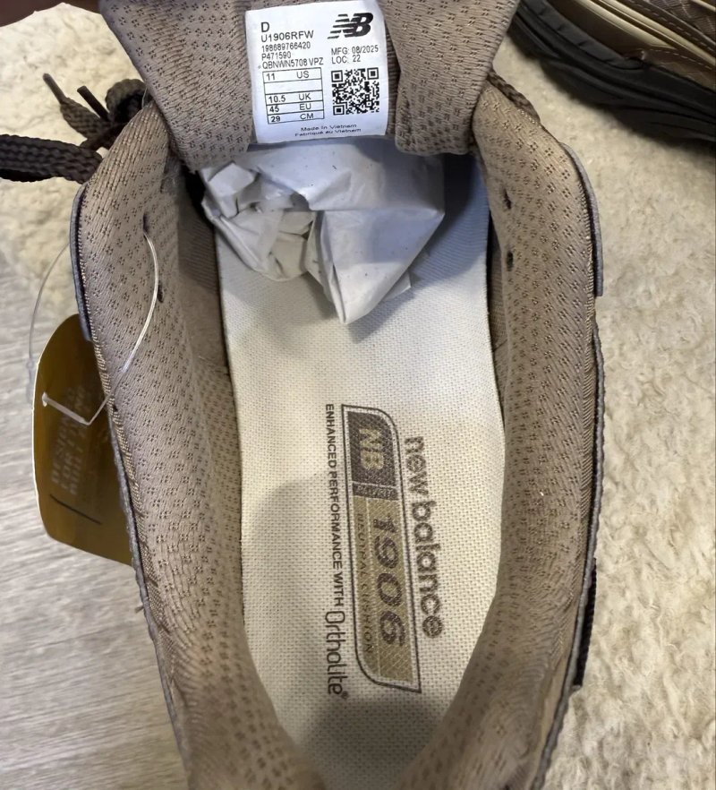 ОРИГІНАЛ 100% New Balance 1906 R Cordura | U1906RFW НЕ ПРОМОКАЮТЬ осінь зима демісезон кросівки 41-45 розмір кроссовки нові в коробці! — фото 7