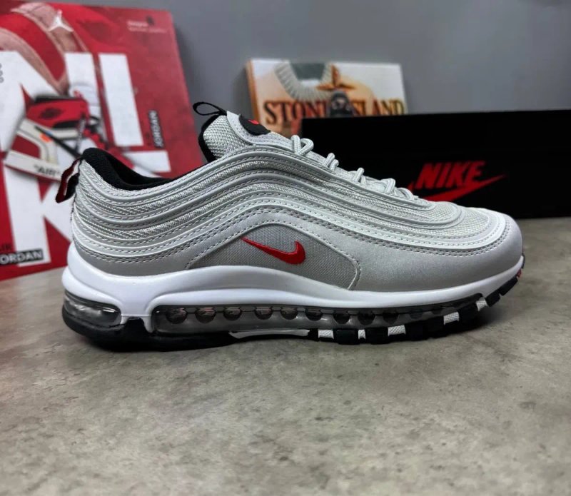 ОРИГІНАЛ‼️41-45 Nike Air Max 97 Vintage Reflective Grey shox 90 — фото 6
