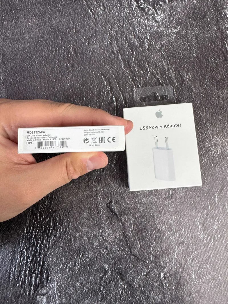 Оригінал Адаптер 5W Original для iPhone Айфон Оригинал блок 1A Гарантія — фото 2