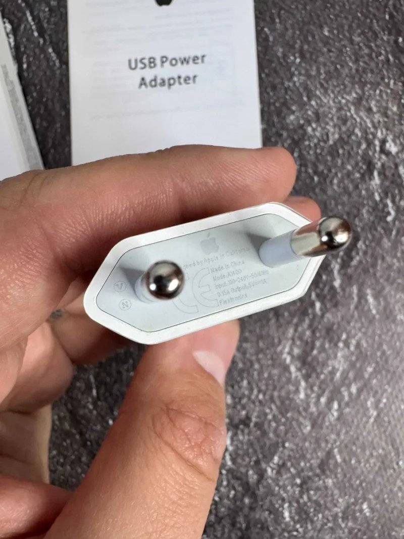 Оригінал Адаптер 5W Original для iPhone Айфон Оригинал блок 1A Гарантія — фото 5