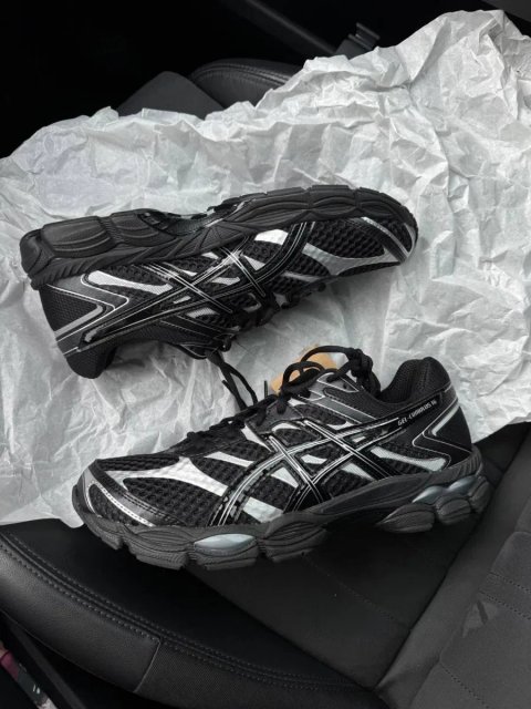 Оригинал Asics Gel Cumulus 16 Black (1203A733 002) оригинальние летние мужские черние кроссовки асикс